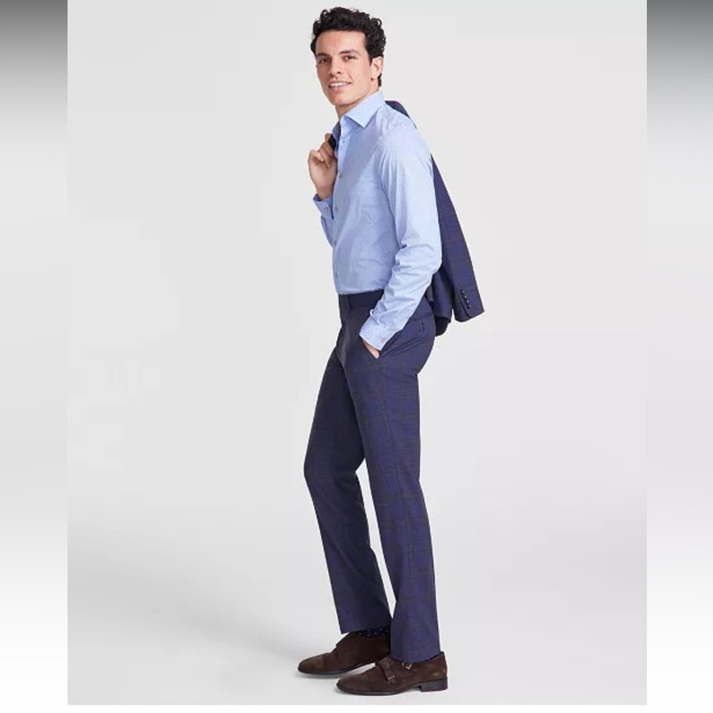 Bar III Two Piece Suit Men's Slim-Fit Jacket and Pants - Picture 2 of 11